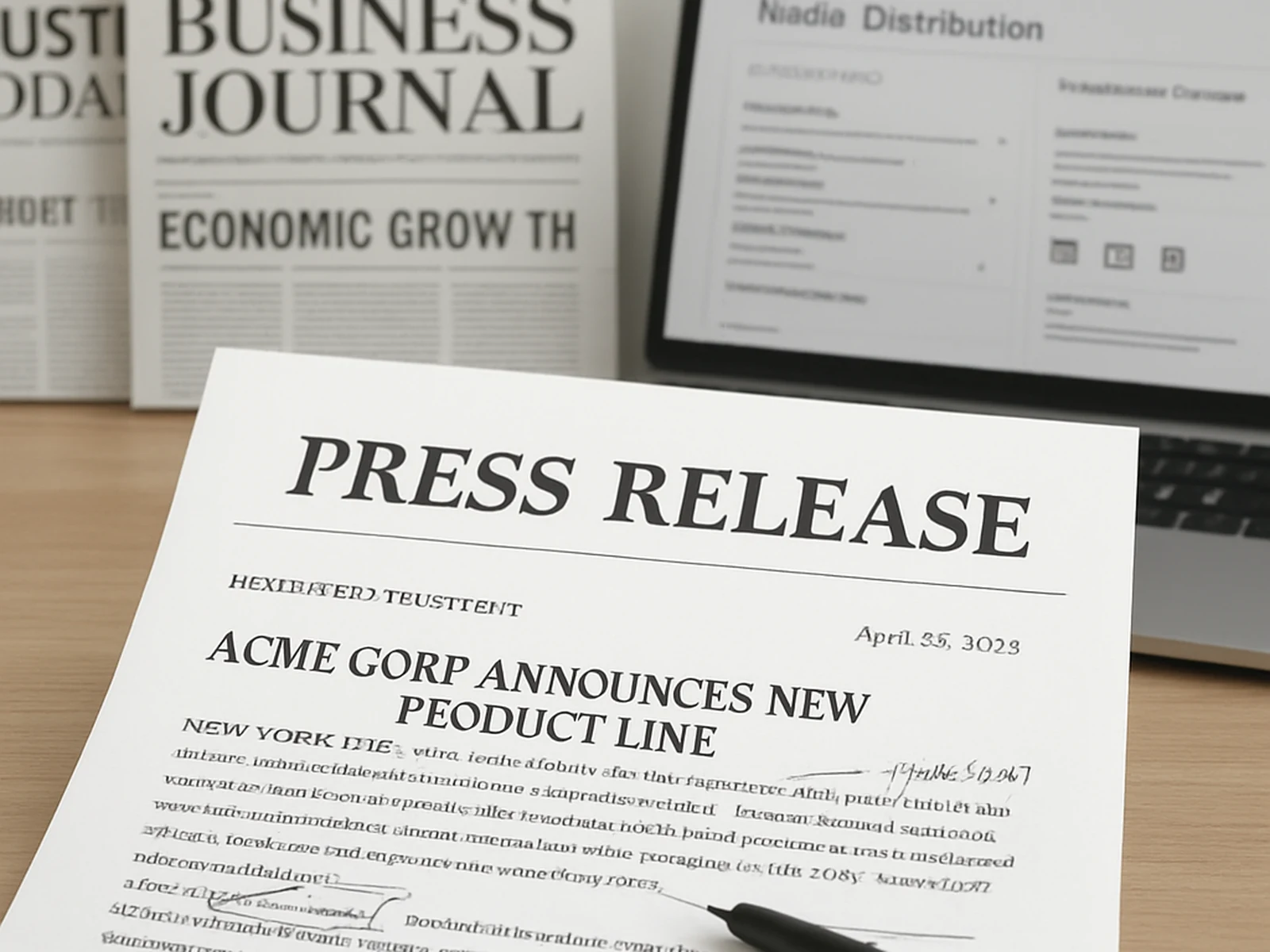 Press Releases & PR Copy